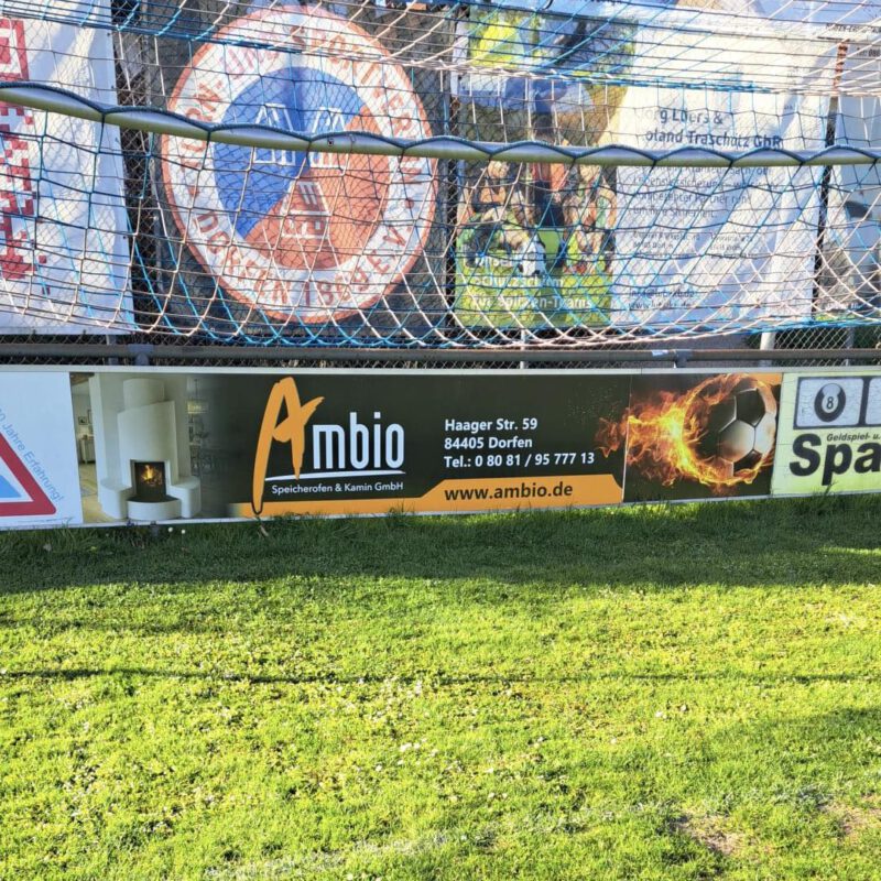 Sponsoring Bandenwerbung TSV Dorfen